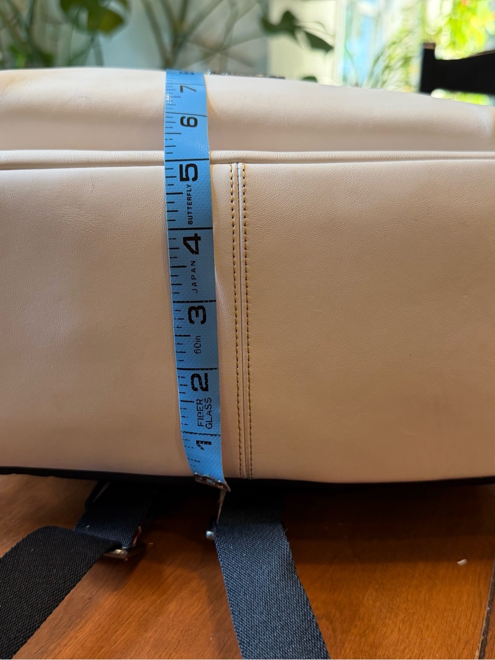 Coach x Disney Mickey Mouse Cream Leather Backpack - Picture 6 of 7